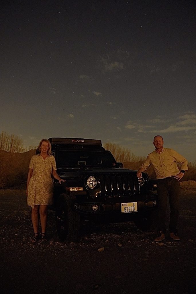 Shooting Star with Jeep UAE